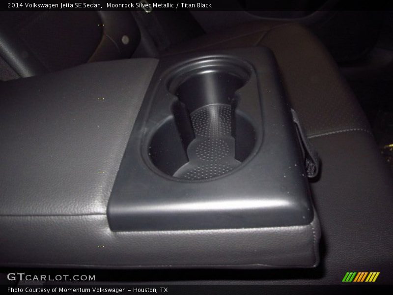 Moonrock Silver Metallic / Titan Black 2014 Volkswagen Jetta SE Sedan