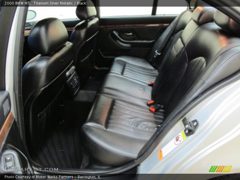 Titanium Silver Metallic / Black 2000 BMW M5