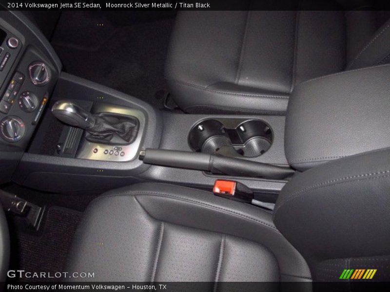 Moonrock Silver Metallic / Titan Black 2014 Volkswagen Jetta SE Sedan