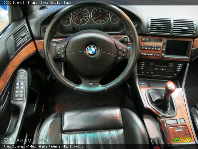 Titanium Silver Metallic / Black 2000 BMW M5