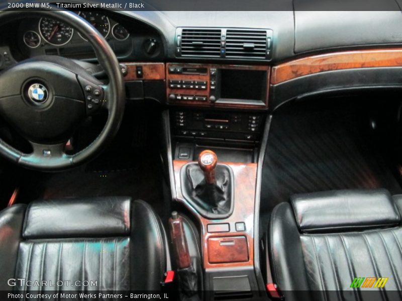 Titanium Silver Metallic / Black 2000 BMW M5