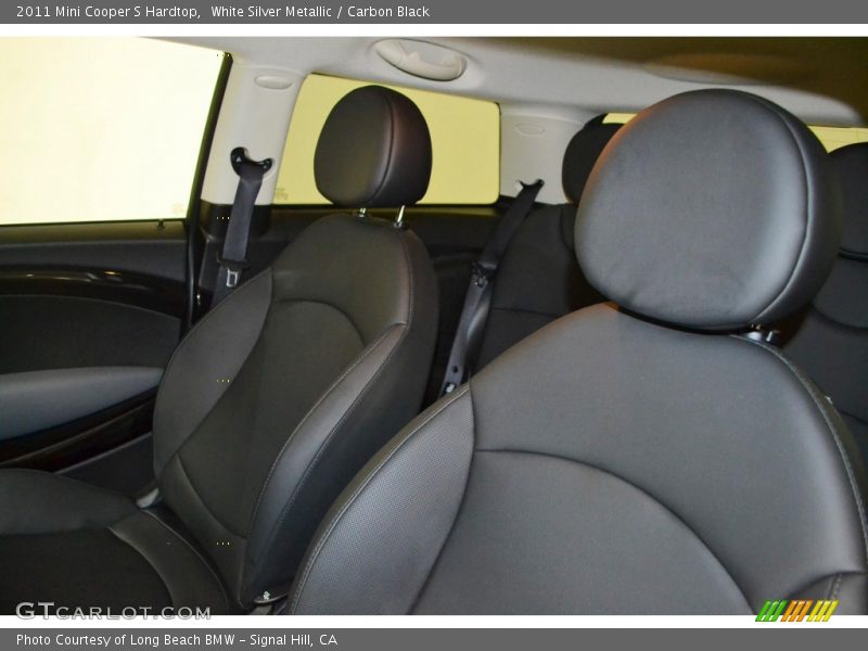 White Silver Metallic / Carbon Black 2011 Mini Cooper S Hardtop