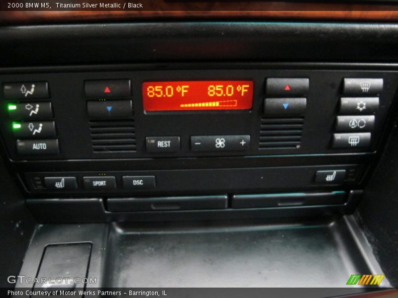 Titanium Silver Metallic / Black 2000 BMW M5