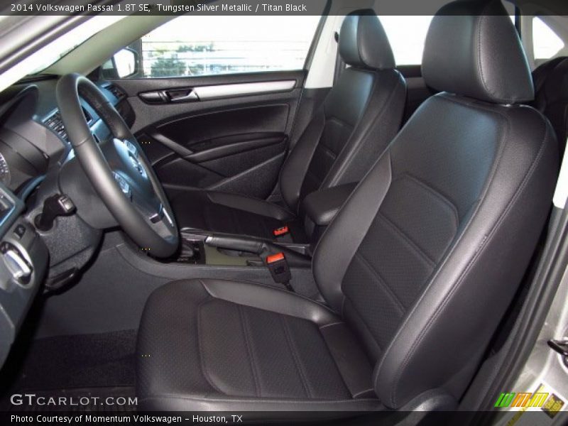 Tungsten Silver Metallic / Titan Black 2014 Volkswagen Passat 1.8T SE