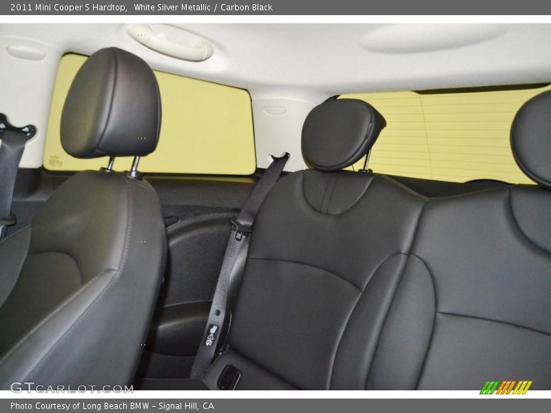 White Silver Metallic / Carbon Black 2011 Mini Cooper S Hardtop