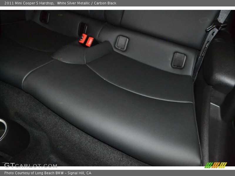 White Silver Metallic / Carbon Black 2011 Mini Cooper S Hardtop