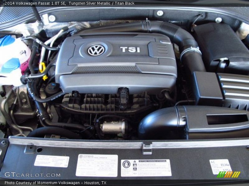 Tungsten Silver Metallic / Titan Black 2014 Volkswagen Passat 1.8T SE