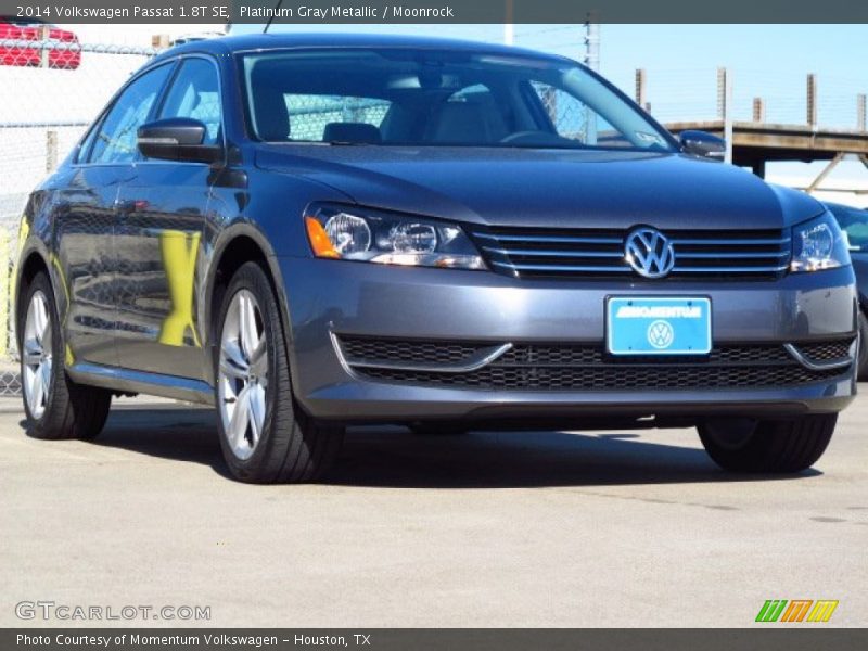 Platinum Gray Metallic / Moonrock 2014 Volkswagen Passat 1.8T SE