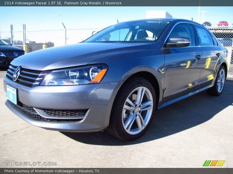Platinum Gray Metallic / Moonrock 2014 Volkswagen Passat 1.8T SE