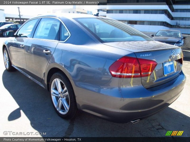 Platinum Gray Metallic / Moonrock 2014 Volkswagen Passat 1.8T SE