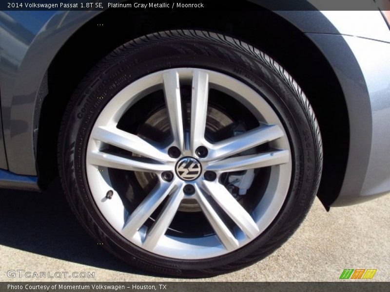 Platinum Gray Metallic / Moonrock 2014 Volkswagen Passat 1.8T SE