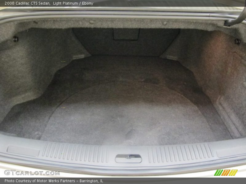 Light Platinum / Ebony 2008 Cadillac CTS Sedan
