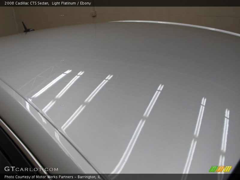 Light Platinum / Ebony 2008 Cadillac CTS Sedan