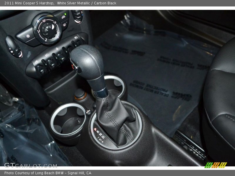 White Silver Metallic / Carbon Black 2011 Mini Cooper S Hardtop