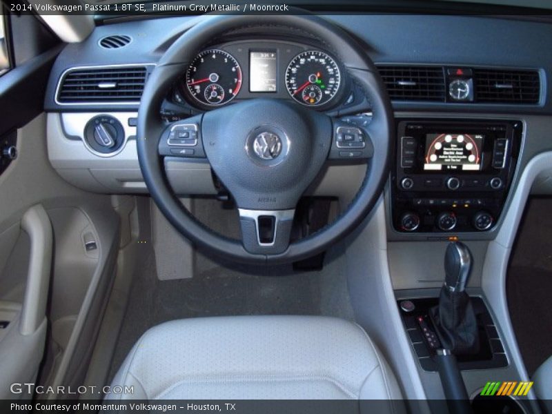 Platinum Gray Metallic / Moonrock 2014 Volkswagen Passat 1.8T SE