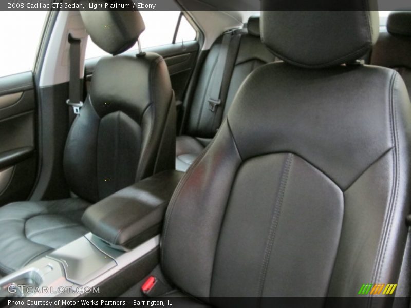Light Platinum / Ebony 2008 Cadillac CTS Sedan