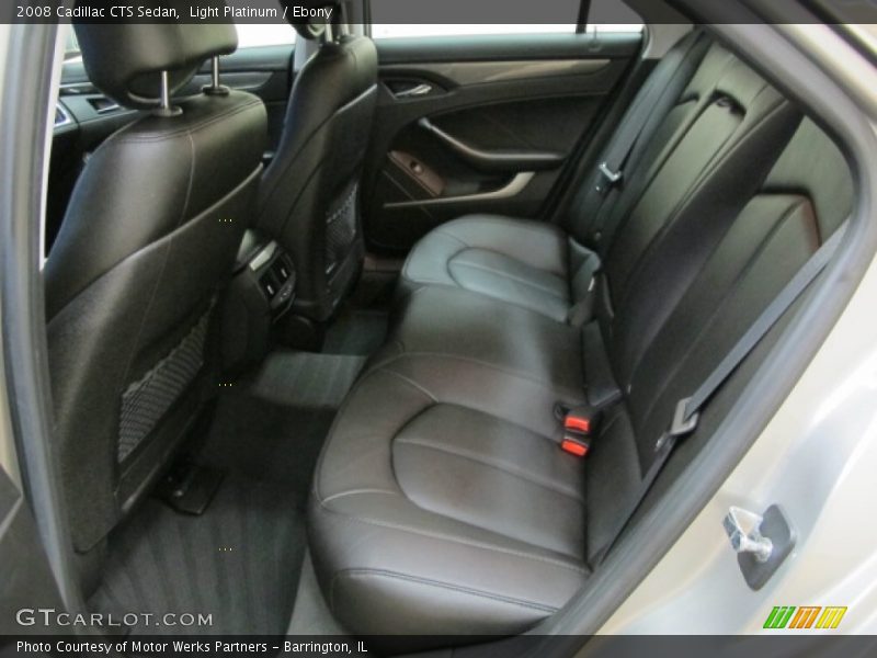 Light Platinum / Ebony 2008 Cadillac CTS Sedan