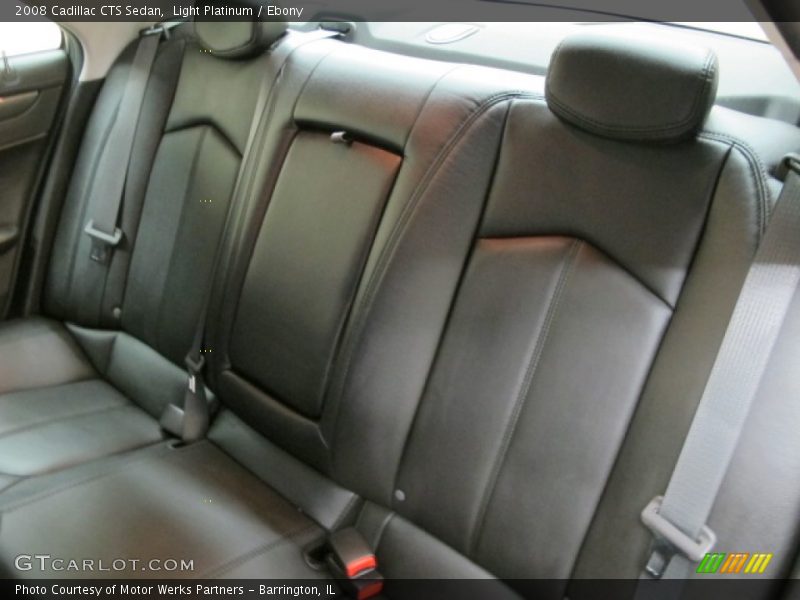 Light Platinum / Ebony 2008 Cadillac CTS Sedan