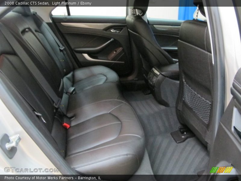 Light Platinum / Ebony 2008 Cadillac CTS Sedan