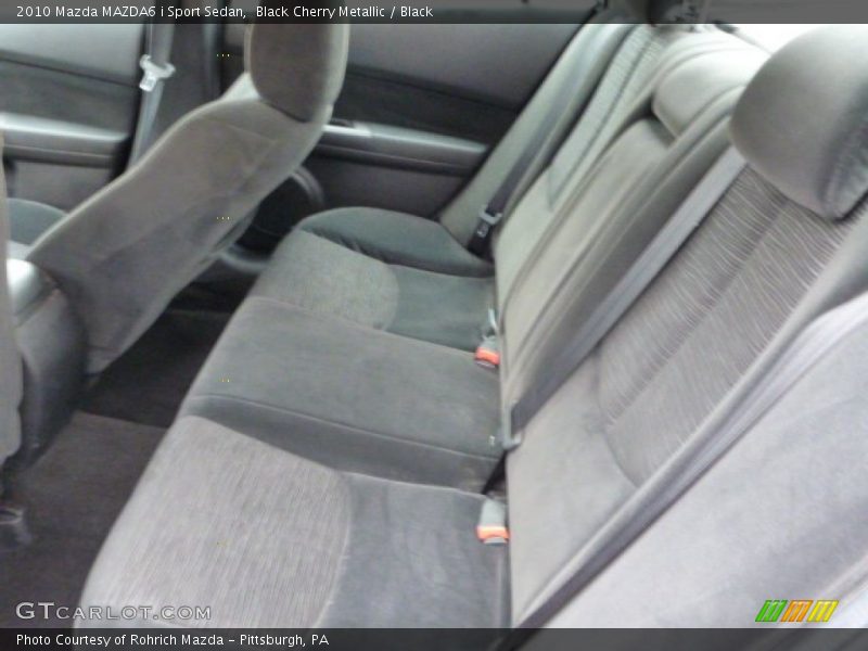 Black Cherry Metallic / Black 2010 Mazda MAZDA6 i Sport Sedan