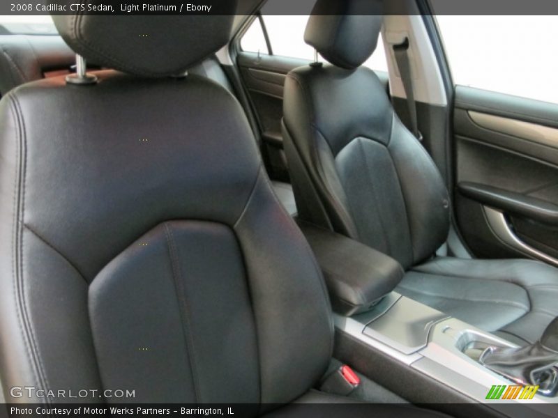 Light Platinum / Ebony 2008 Cadillac CTS Sedan