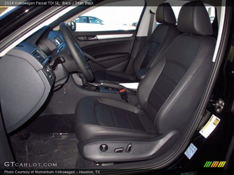 Black / Titan Black 2014 Volkswagen Passat TDI SE