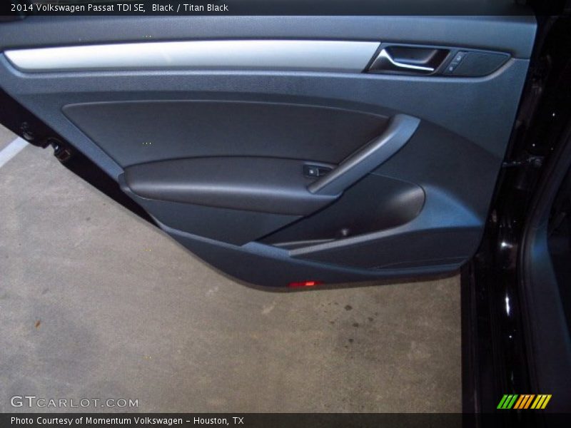 Black / Titan Black 2014 Volkswagen Passat TDI SE