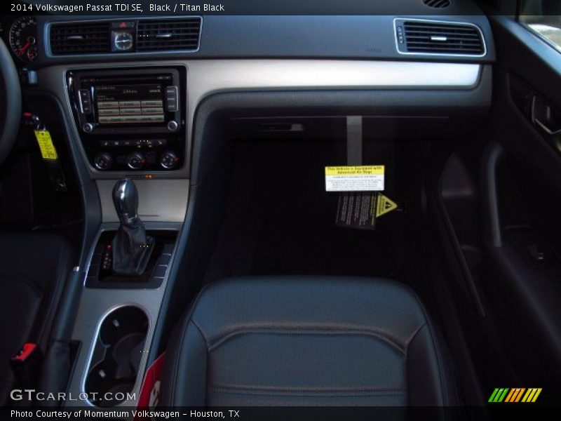 Black / Titan Black 2014 Volkswagen Passat TDI SE