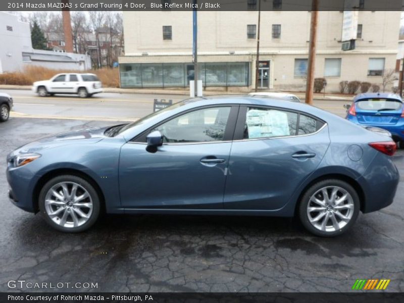  2014 MAZDA3 s Grand Touring 4 Door Blue Reflex Mica