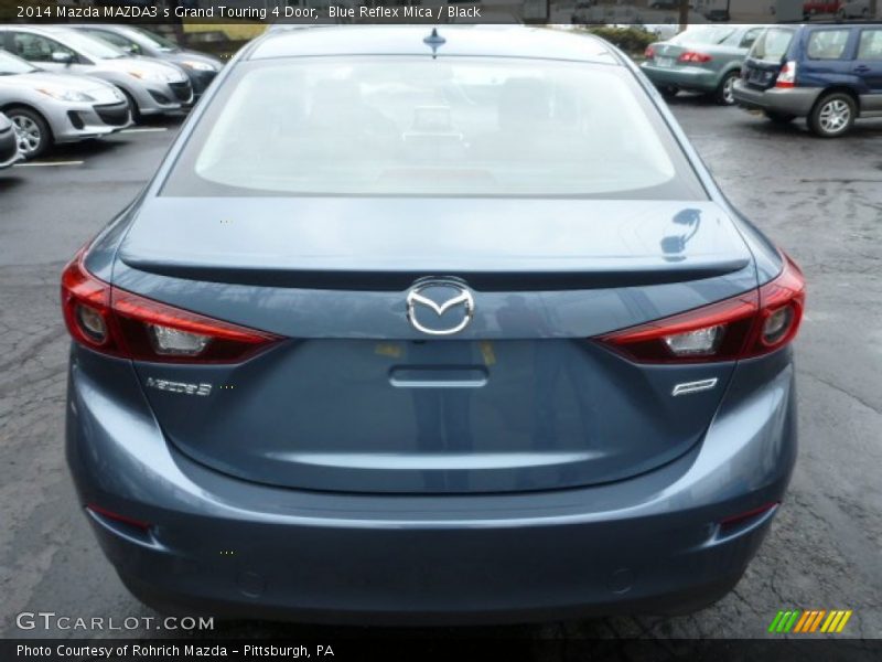 Blue Reflex Mica / Black 2014 Mazda MAZDA3 s Grand Touring 4 Door