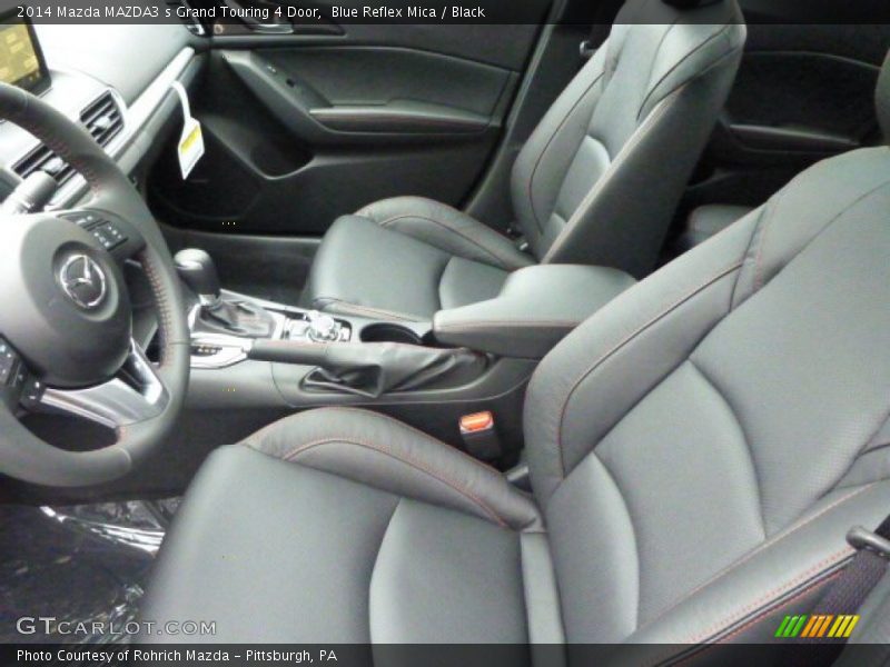 Blue Reflex Mica / Black 2014 Mazda MAZDA3 s Grand Touring 4 Door