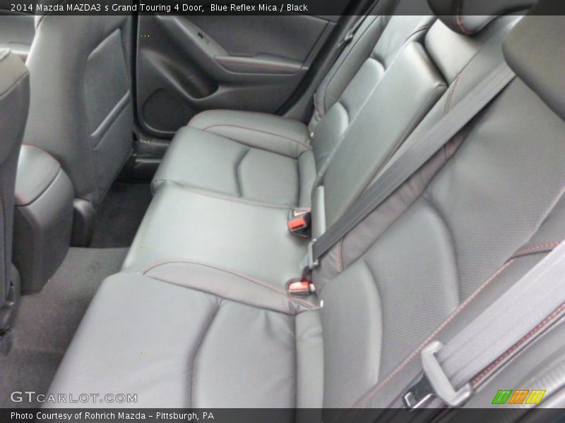 Blue Reflex Mica / Black 2014 Mazda MAZDA3 s Grand Touring 4 Door