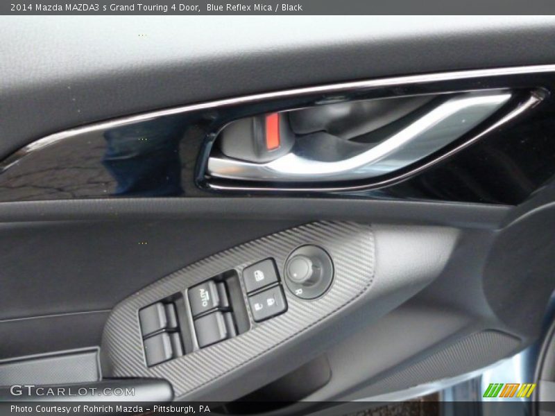 Blue Reflex Mica / Black 2014 Mazda MAZDA3 s Grand Touring 4 Door