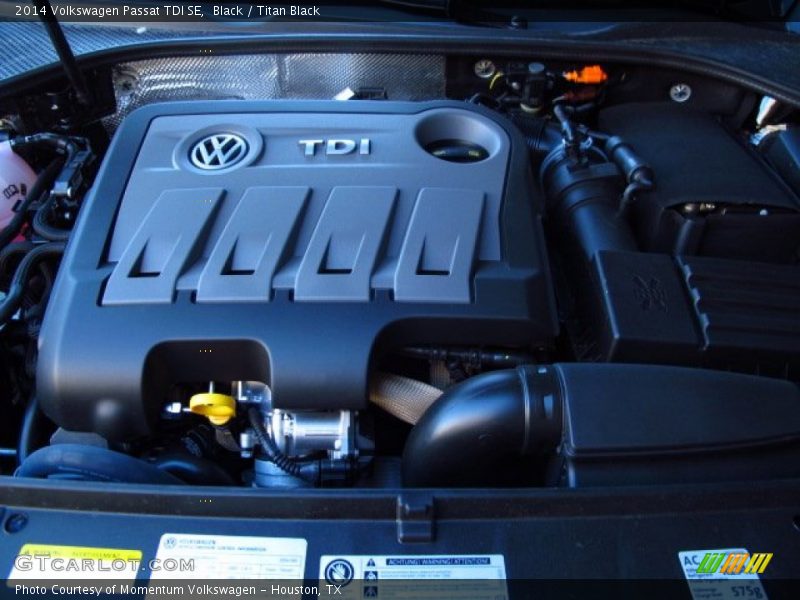 Black / Titan Black 2014 Volkswagen Passat TDI SE