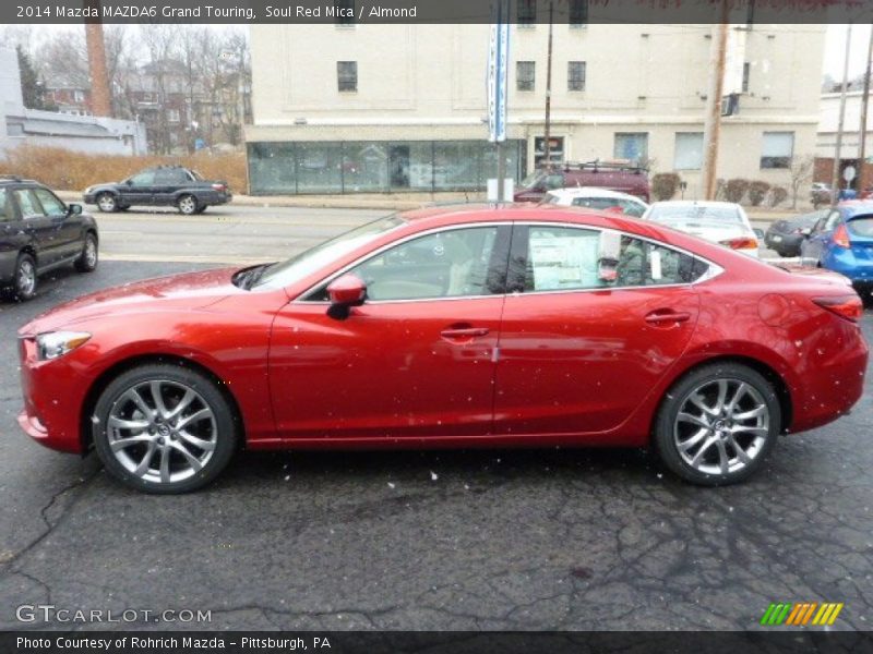 Soul Red Mica / Almond 2014 Mazda MAZDA6 Grand Touring