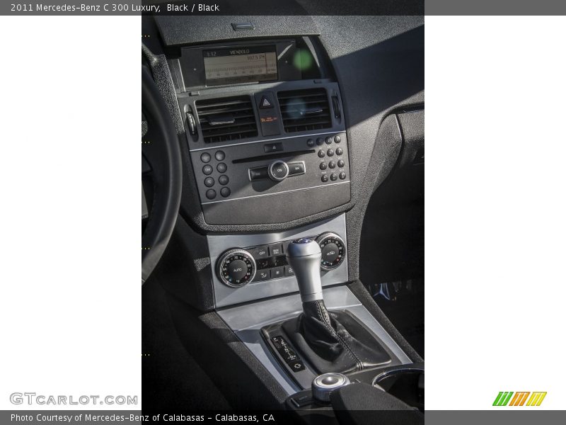 Black / Black 2011 Mercedes-Benz C 300 Luxury