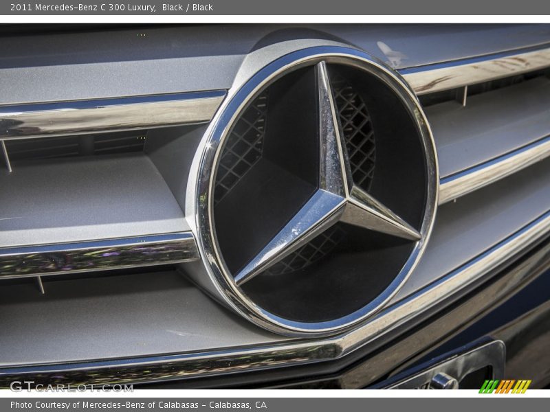 Black / Black 2011 Mercedes-Benz C 300 Luxury