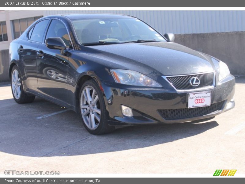 Obsidian Black / Cashmere 2007 Lexus IS 250