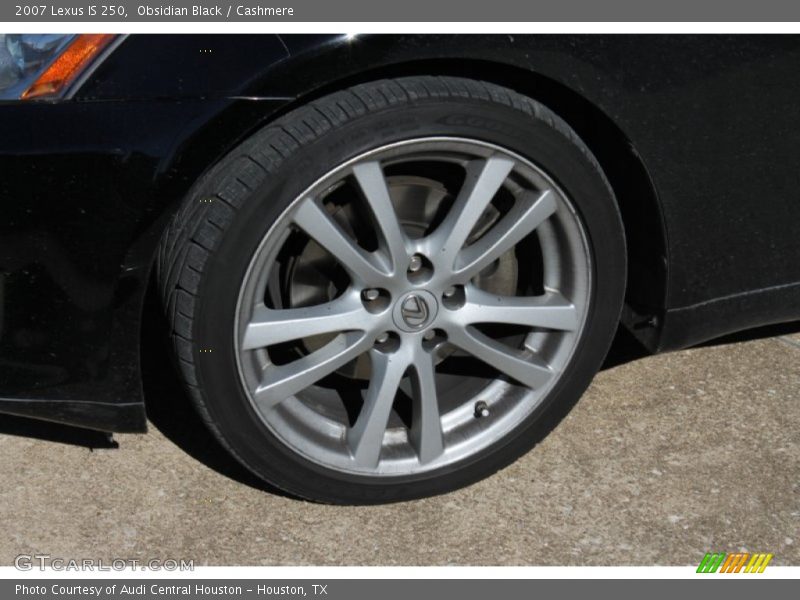 Obsidian Black / Cashmere 2007 Lexus IS 250