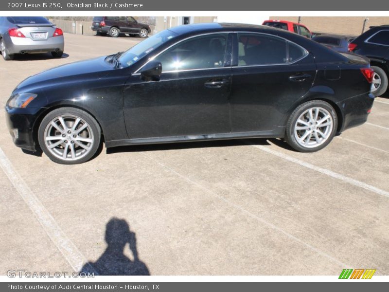 Obsidian Black / Cashmere 2007 Lexus IS 250