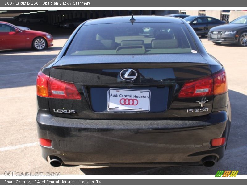 Obsidian Black / Cashmere 2007 Lexus IS 250