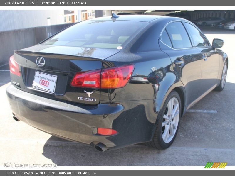 Obsidian Black / Cashmere 2007 Lexus IS 250