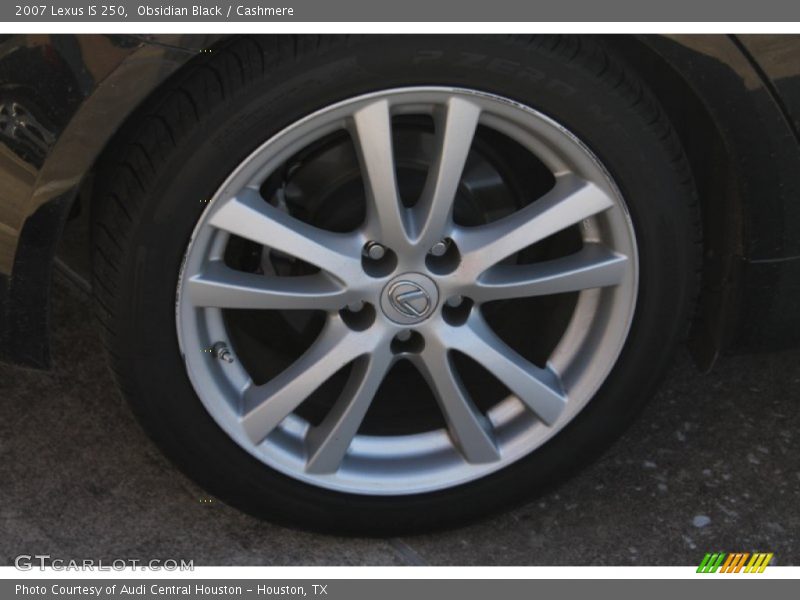Obsidian Black / Cashmere 2007 Lexus IS 250