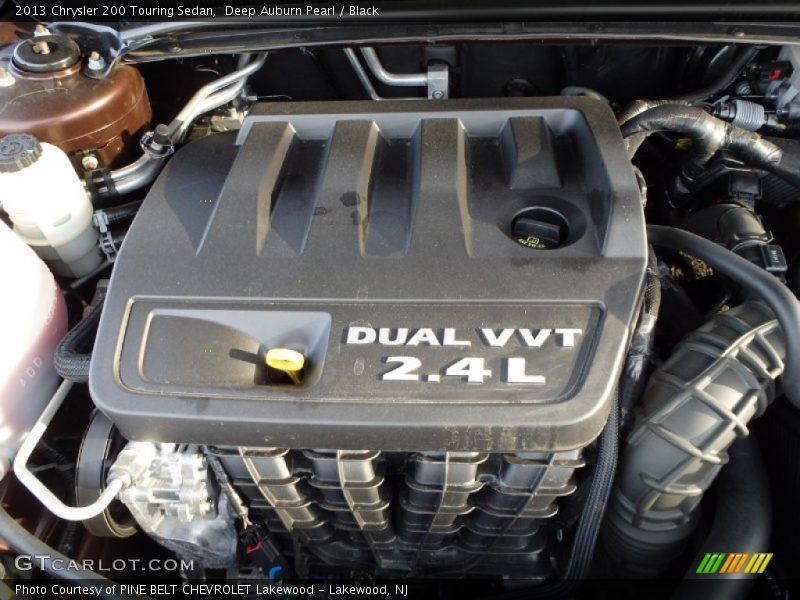 Deep Auburn Pearl / Black 2013 Chrysler 200 Touring Sedan