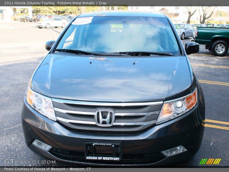 Polished Metal Metallic / Gray 2011 Honda Odyssey Touring