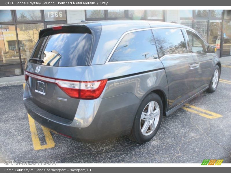 Polished Metal Metallic / Gray 2011 Honda Odyssey Touring