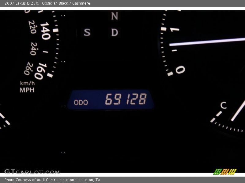 Obsidian Black / Cashmere 2007 Lexus IS 250