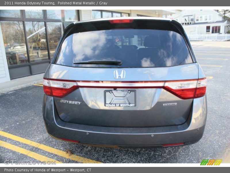 Polished Metal Metallic / Gray 2011 Honda Odyssey Touring