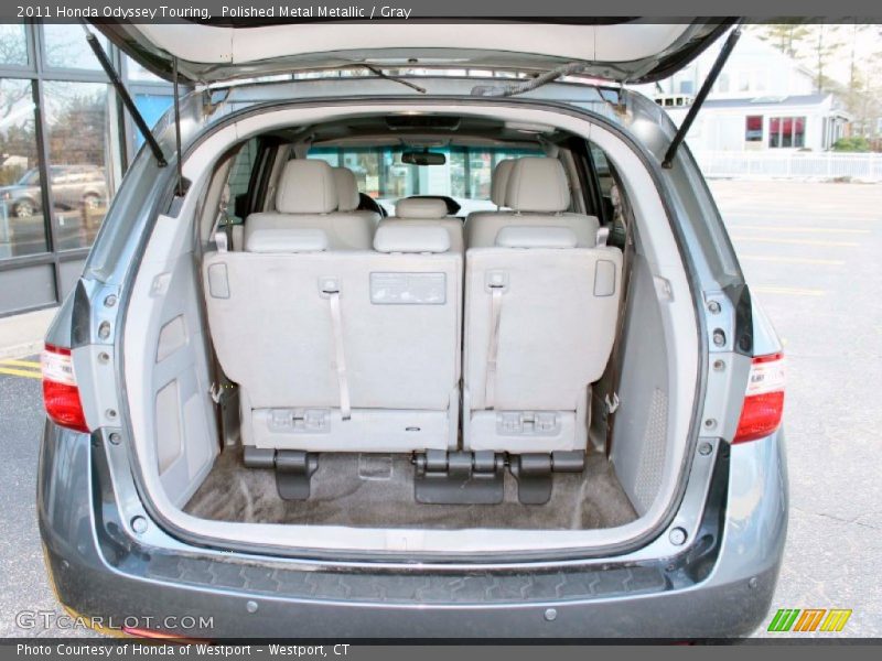 Polished Metal Metallic / Gray 2011 Honda Odyssey Touring