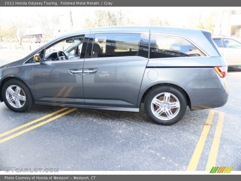 Polished Metal Metallic / Gray 2011 Honda Odyssey Touring